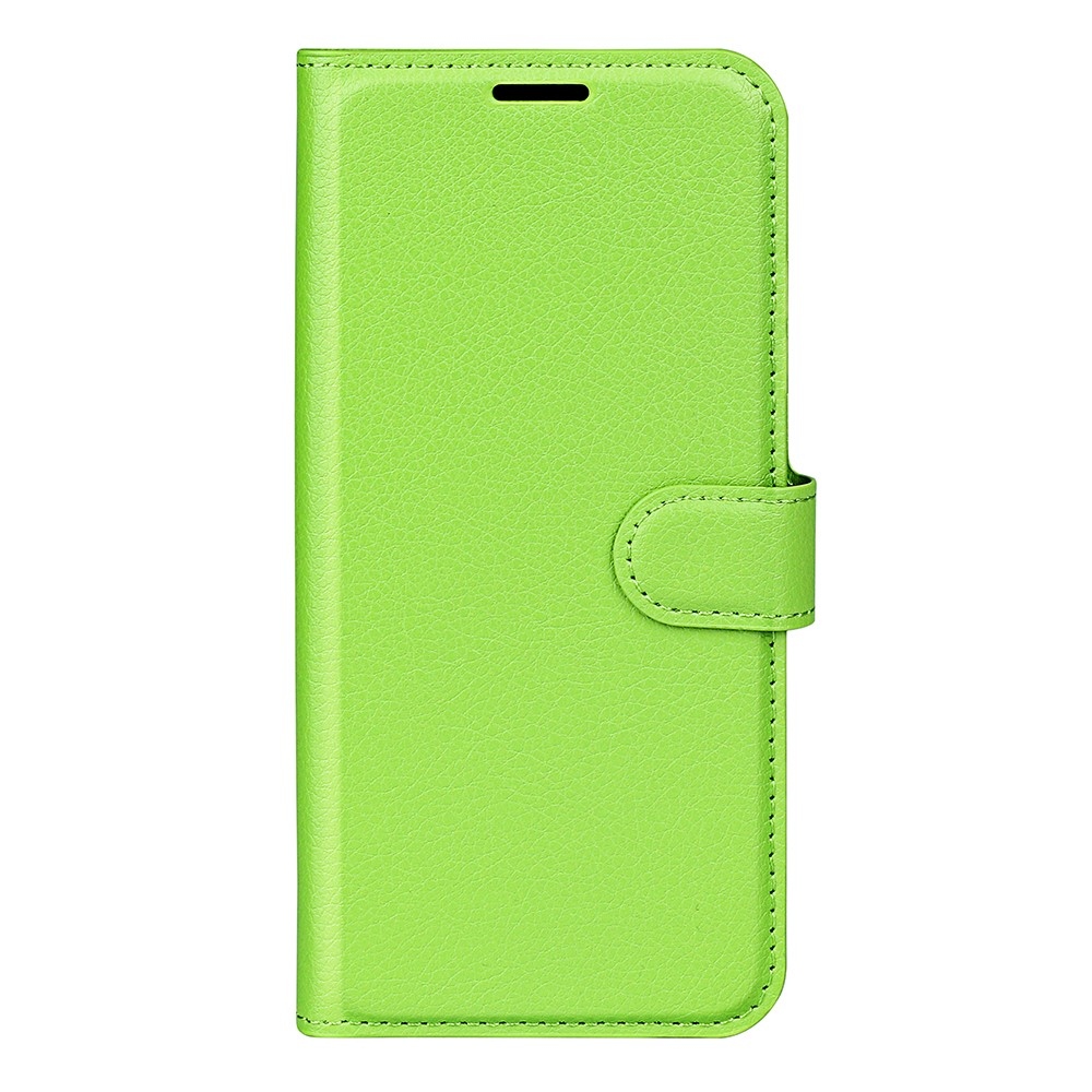 Litchi knížkové pouzdro na Xiaomi 17 - zelené