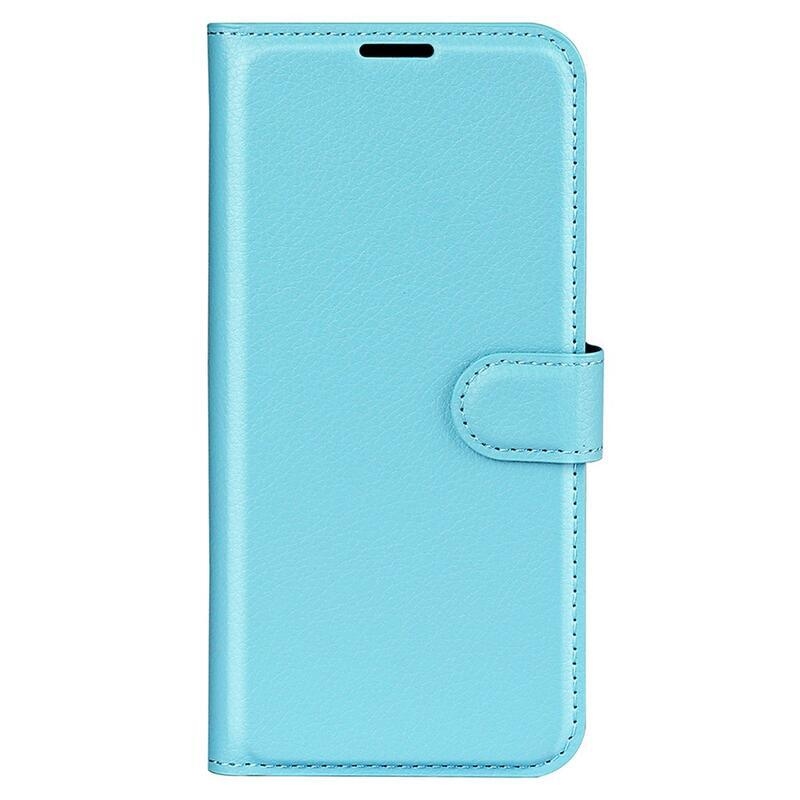 Litchi knížkové pouzdro na Xiaomi Poco F5 - modré
