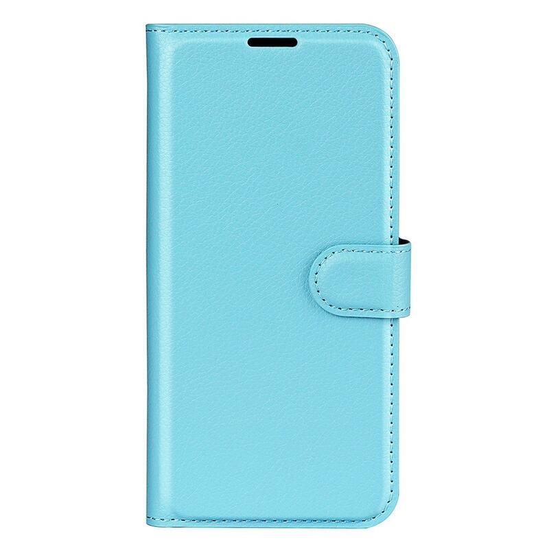 Litchi knížkové pouzdro na Xiaomi Redmi 12C - modré