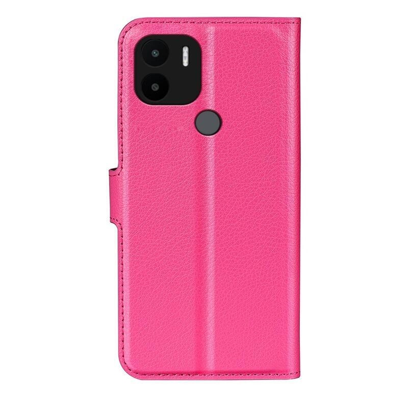 Litchi knížkové pouzdro na Xiaomi Redmi A1+/A2+ - rose