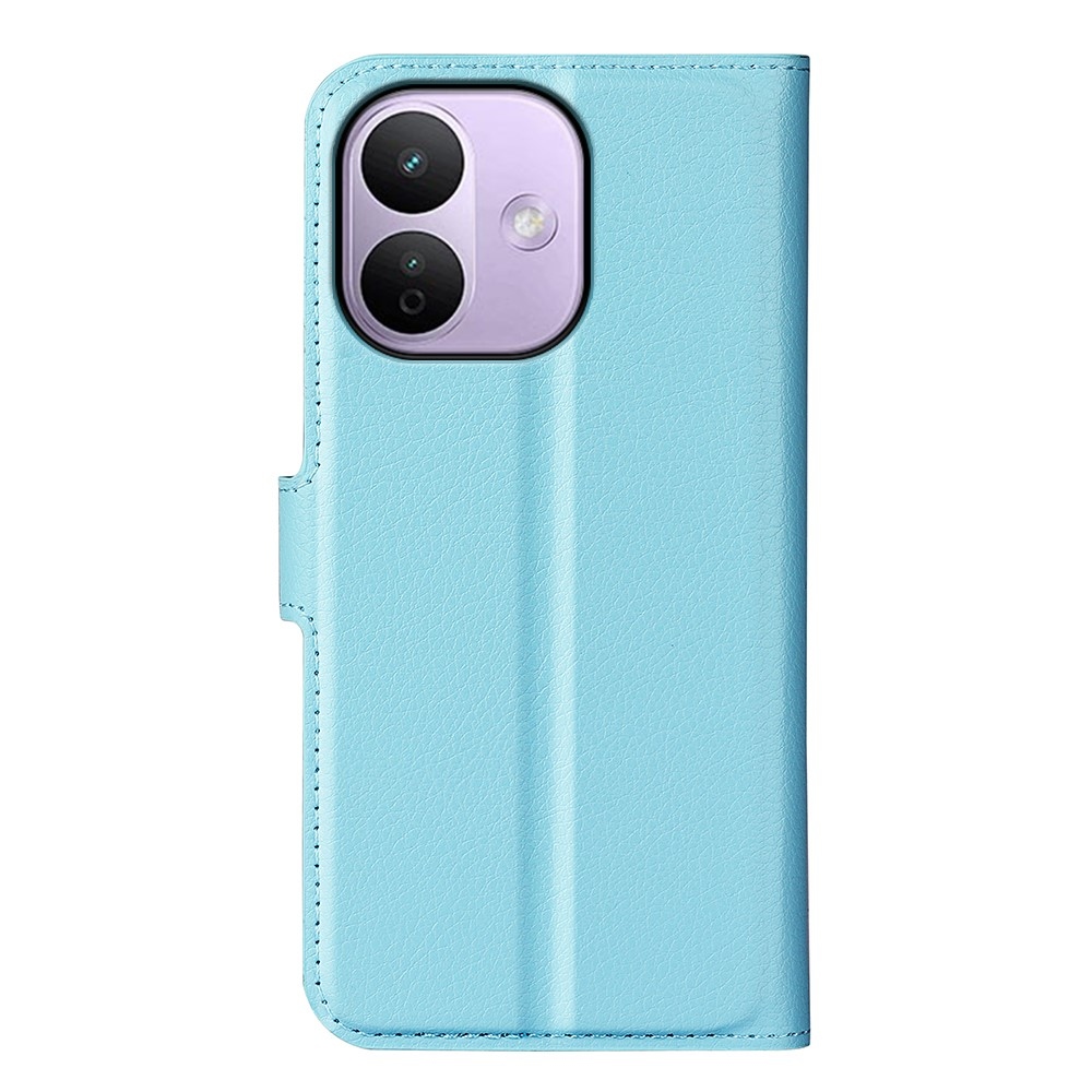 Litchi knížkové pouzdro na Xiaomi Redmi Note 17 Pro Max 5G - modré