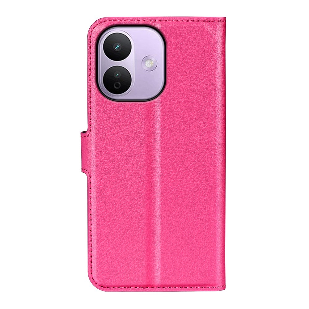 Litchi knížkové pouzdro na Xiaomi Redmi Note 17 Pro Max 5G - rose