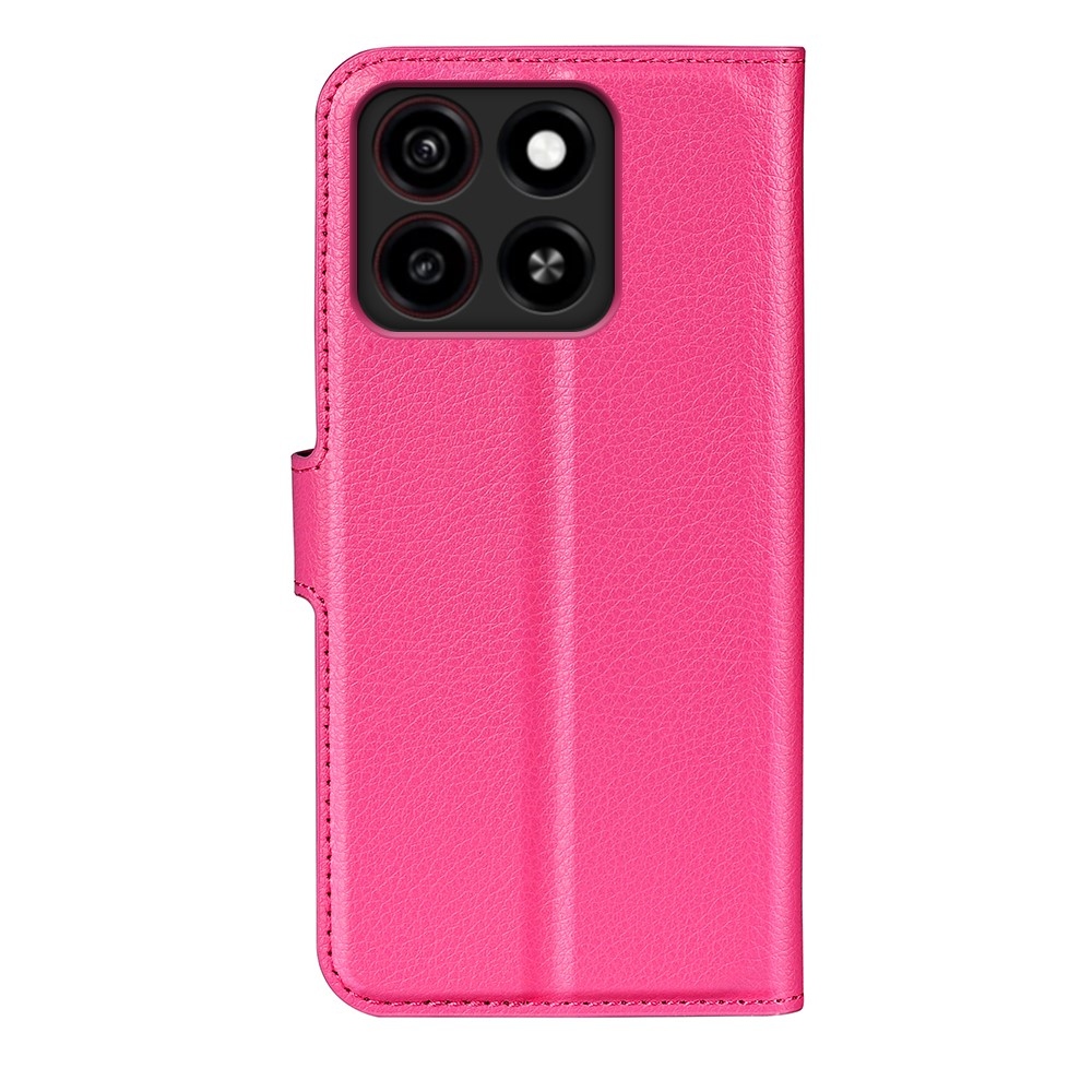 Litchi knížkové pouzdro na ZTE Blade A35 - rose