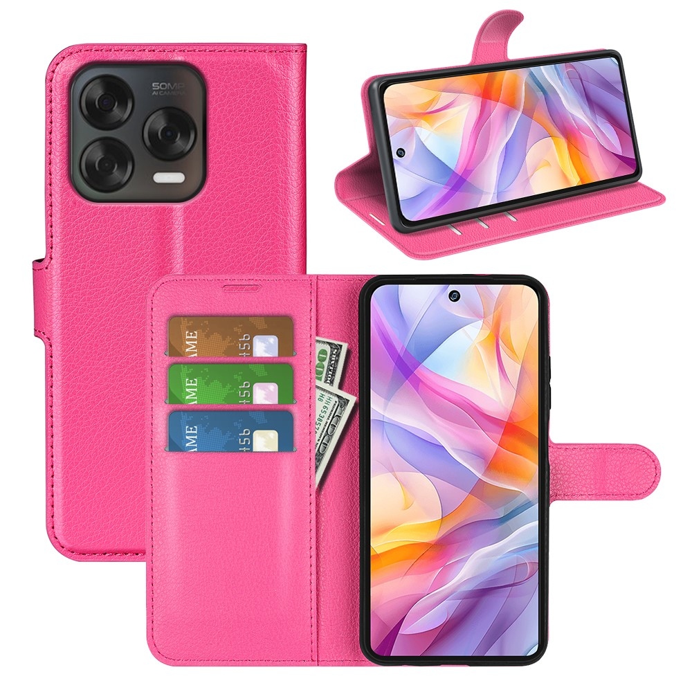 Litchi knížkové pouzdro na ZTE Blade V70 Vita - rose