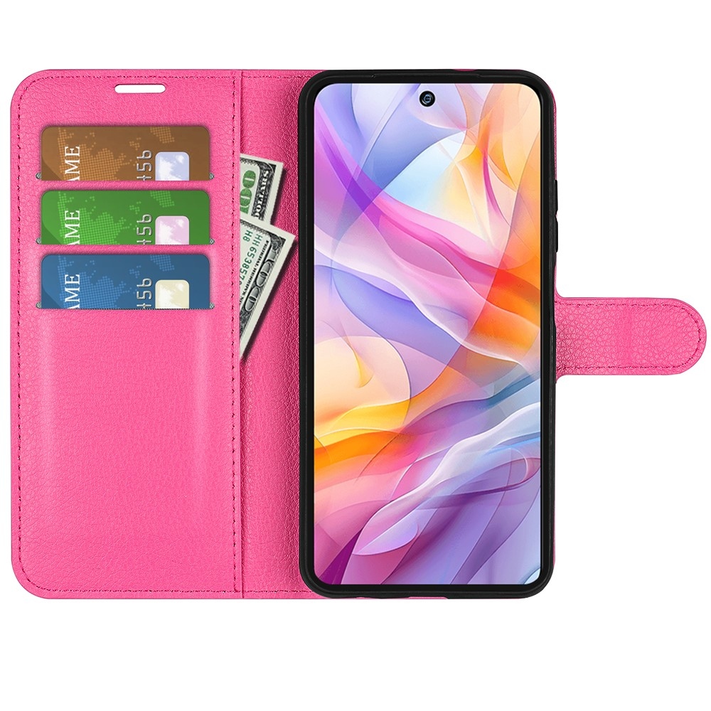 Litchi knížkové pouzdro na ZTE Blade V70 Vita - rose