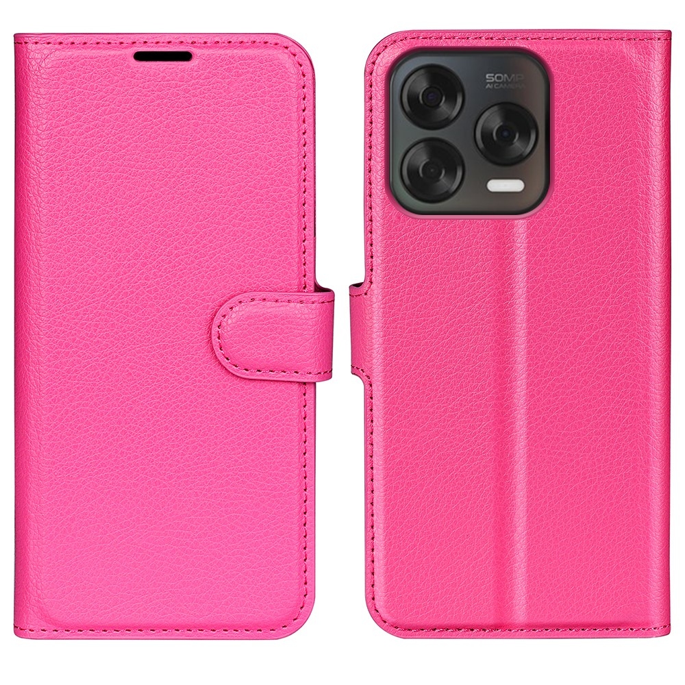 Litchi knížkové pouzdro na ZTE Blade V70 Vita - rose