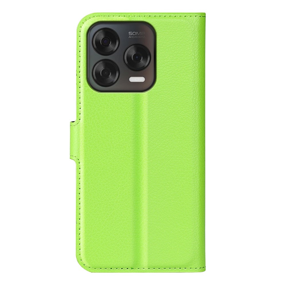 Litchi knížkové pouzdro na ZTE Blade V70 Vita - zelené
