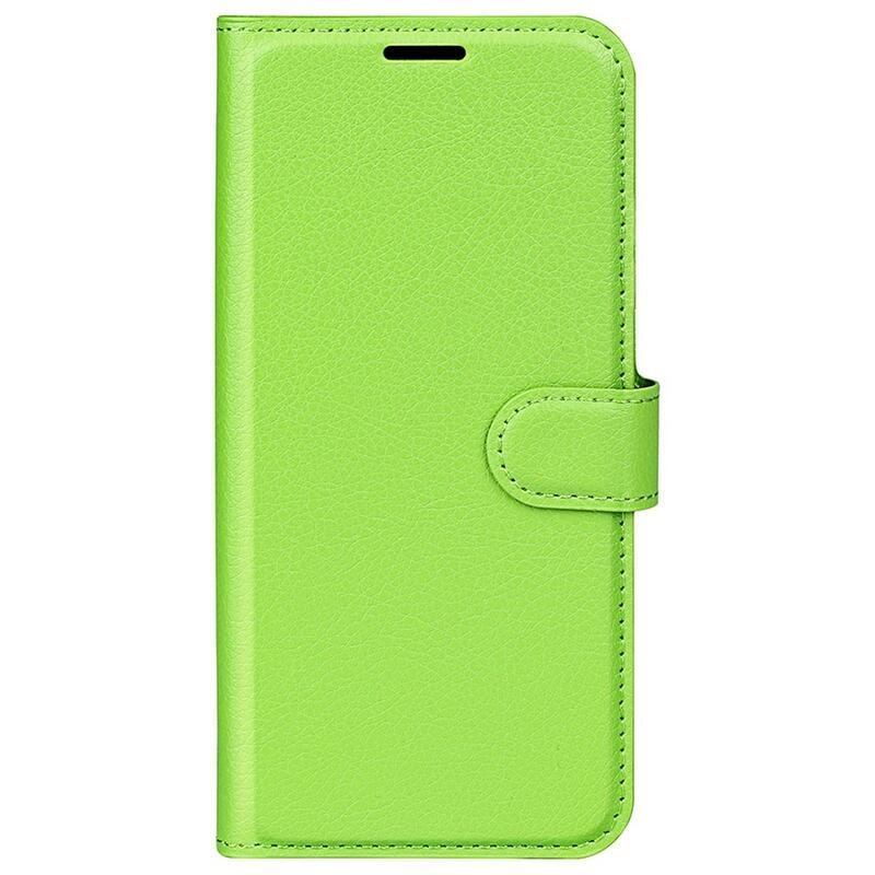 Litchi peněženkové pouzdro na mobil Huawei Mate 50 Pro - zelené