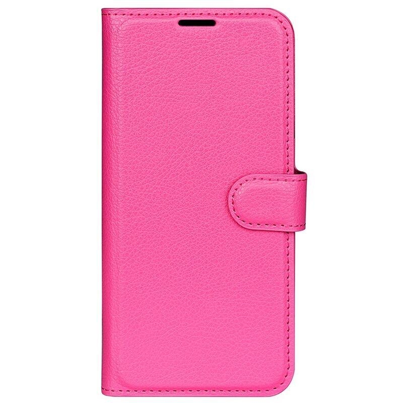 Litchi peněženkové pouzdro na mobil Huawei Nova 10 Pro - rose