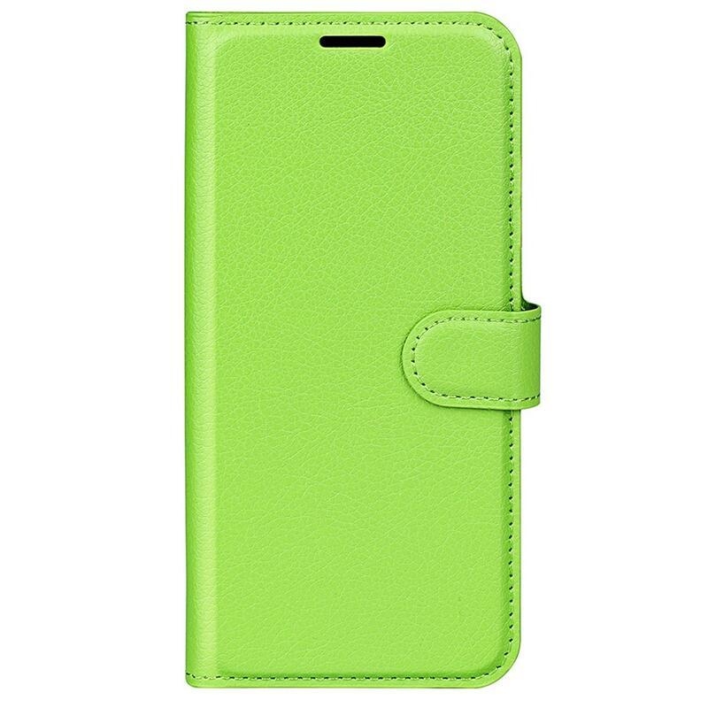 Litchi peněženkové pouzdro na mobil Huawei Nova 10 Pro - zelené