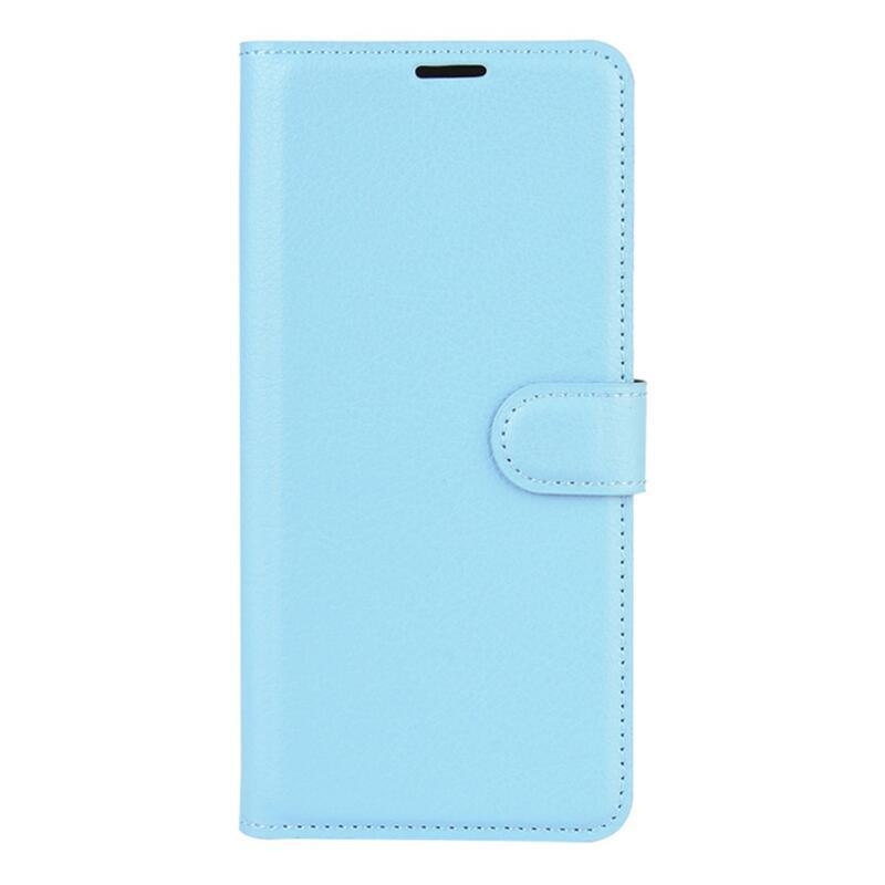 Litchi peněženkové pouzdro na mobil Samsung Galaxy A32 4G - modré