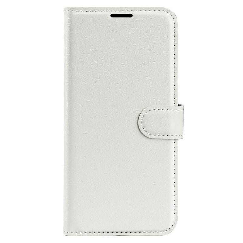 Litchi peněženkové pouzdro na mobil Xiaomi Redmi A1/Redmi A2 - bílé