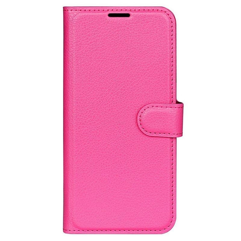 Litchi peněženkové pouzdro na mobil Xiaomi Redmi A1/Redmi A2 - rose