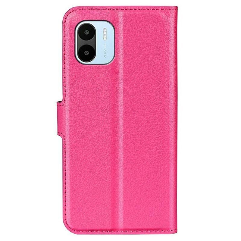 Litchi peněženkové pouzdro na mobil Xiaomi Redmi A1/Redmi A2 - rose