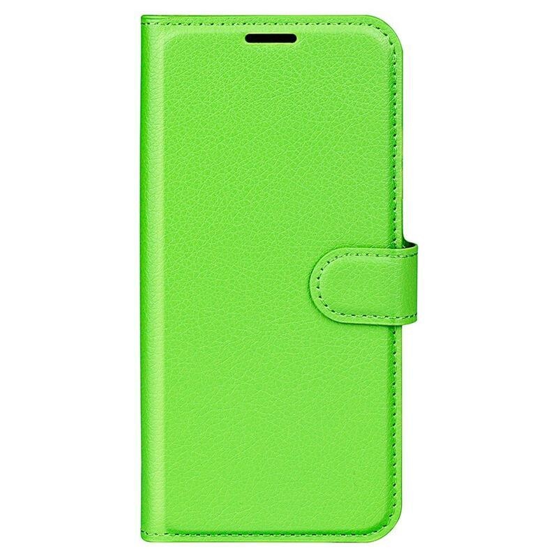 Litchi PU kožené peněženkové pouzdro na mobil Honor Magic 4 Lite 5G - zelené