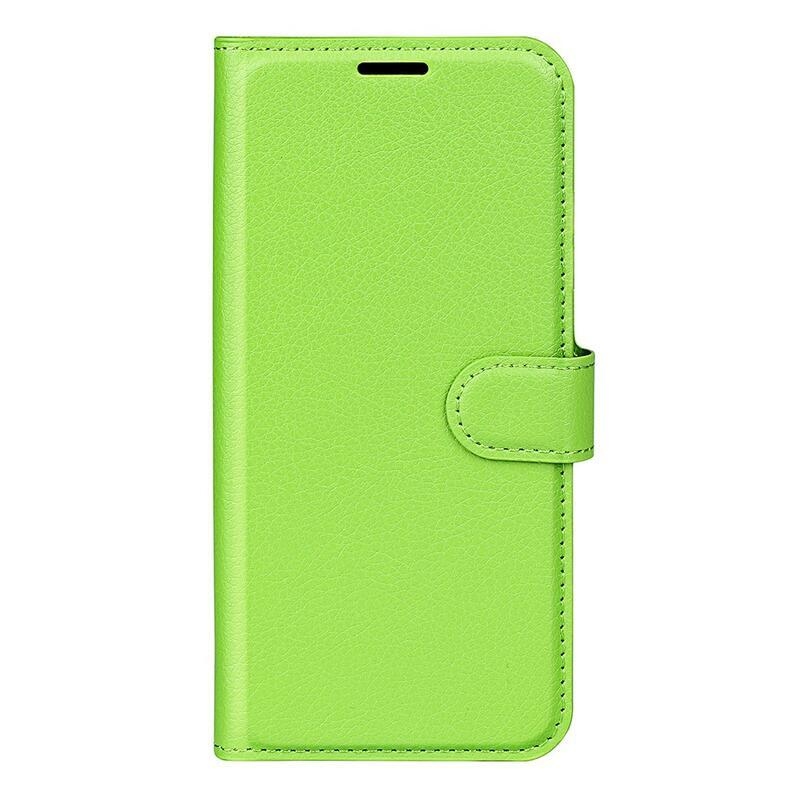 Litchi PU kožené peněženkové pouzdro na mobil Huawei Nova 9/Honor 50 - zelené