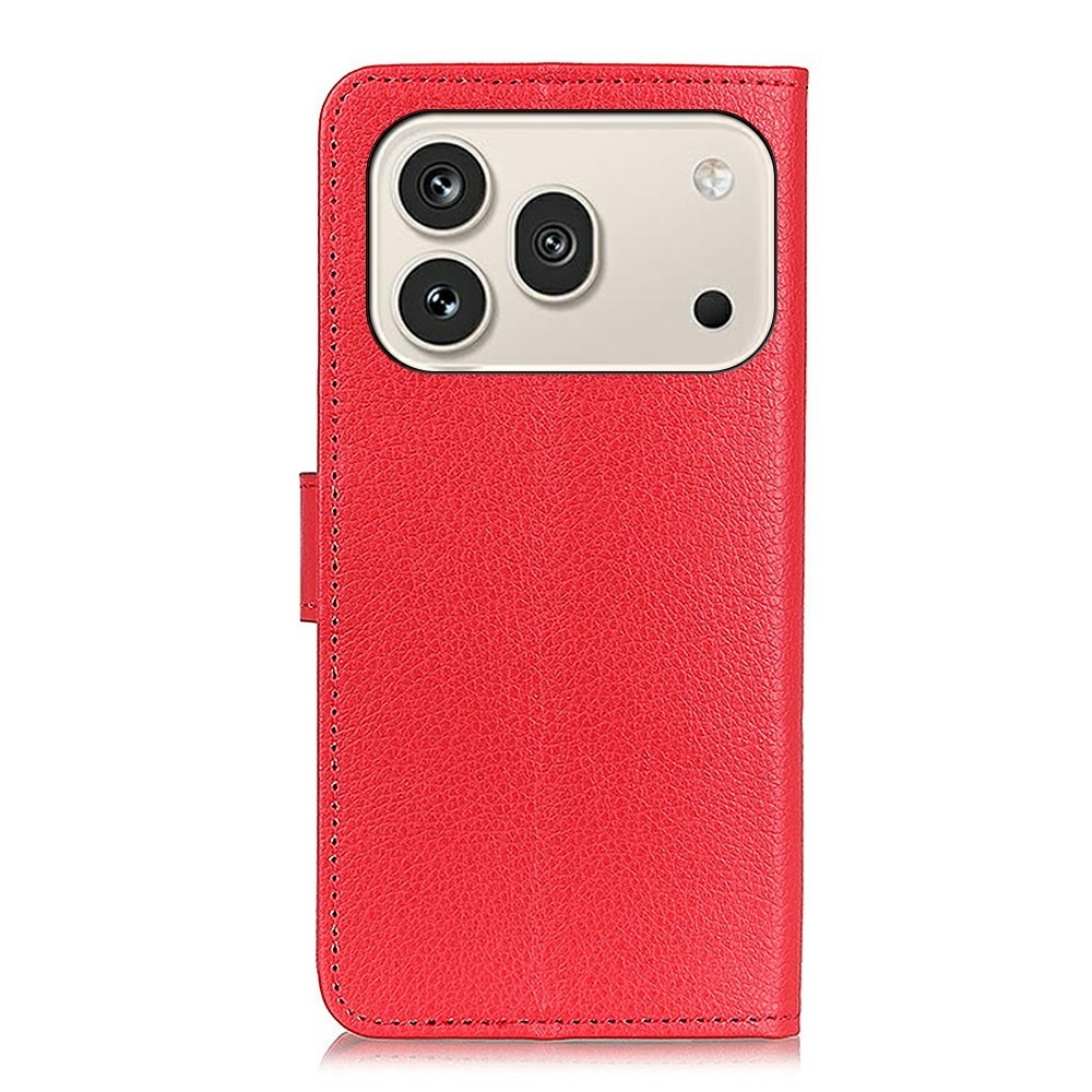 Litchie knížkové pouzdro na Honor 600 Pro 5G/Honor 600 5G - červené