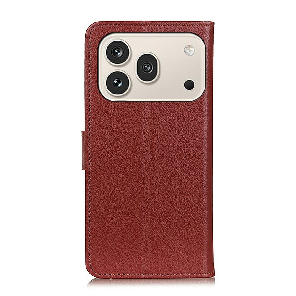 Litchie knížkové pouzdro na Honor 600 Pro 5G/Honor 600 5G - hnědé
