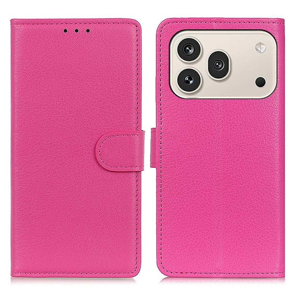 Litchie knížkové pouzdro na Honor 600 Pro 5G/Honor 600 5G - rose