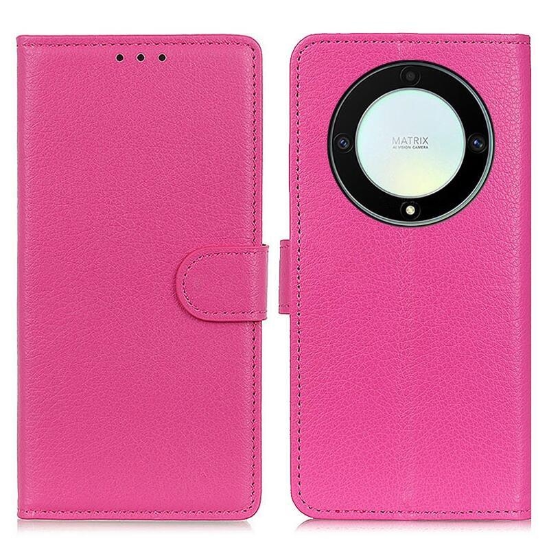 Litchie knížkové pouzdro na Honor Magic 5 Lite 5G - rose