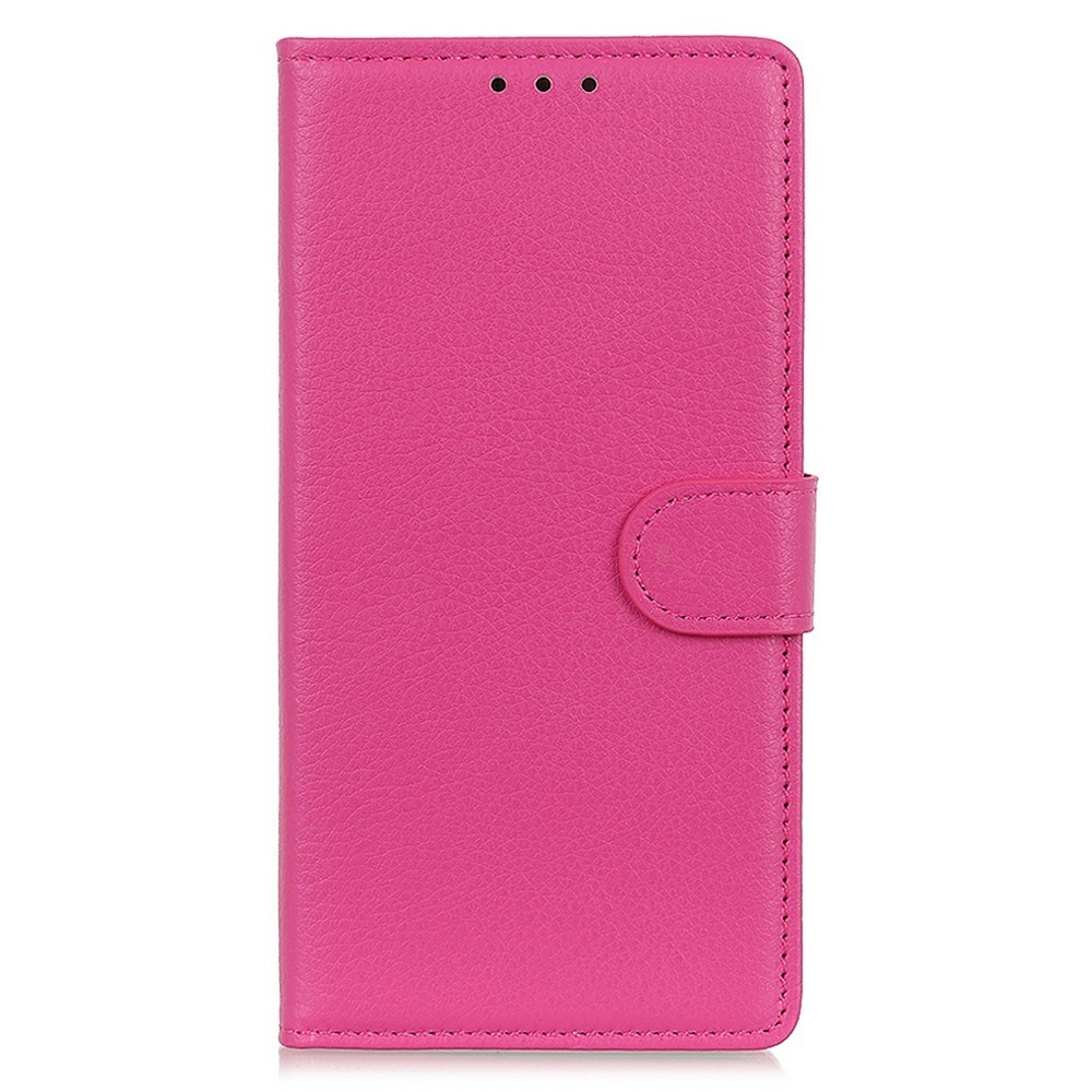 Litchie knížkové pouzdro na Motorola Moto G57 Power 5G - rose