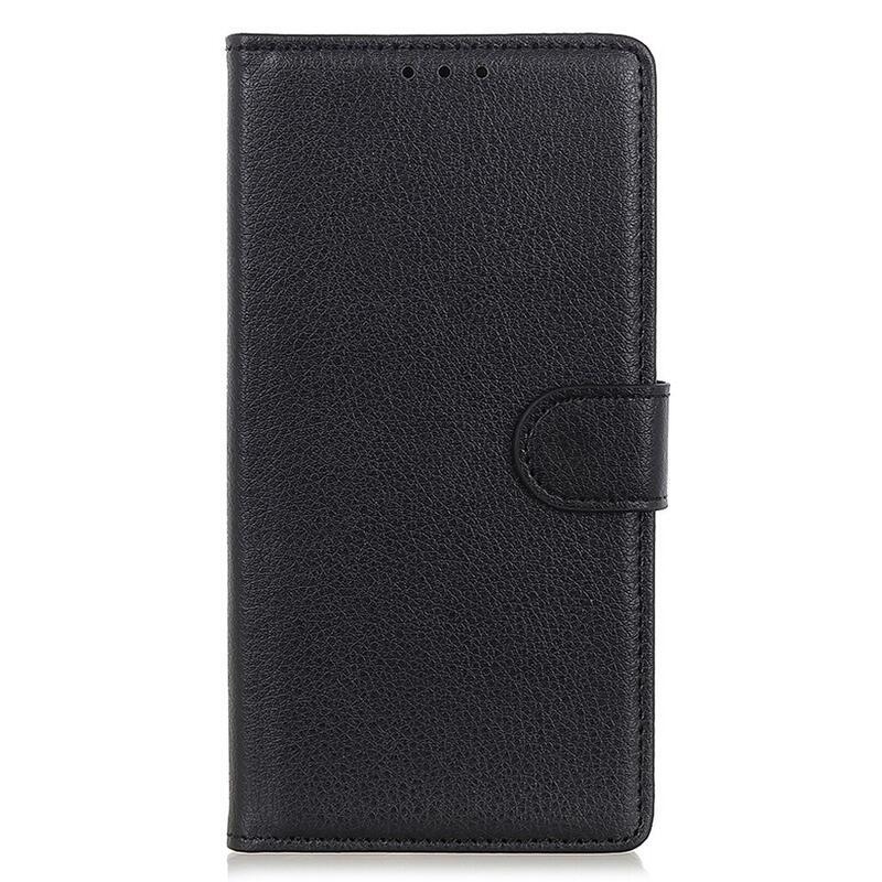 Litchie knížkové pouzdro na Nokia C22 - černé