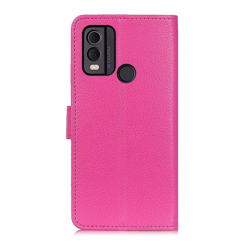 Litchie knížkové pouzdro na Nokia C22 - rose