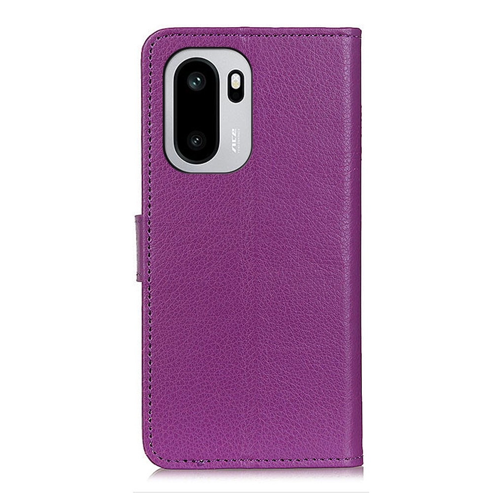 Litchie knížkové pouzdro na OnePlus 15R 5G - fialové