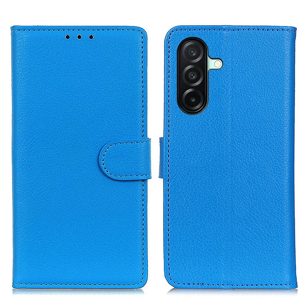 Litchie knížkové pouzdro na Samsung Galaxy A27 - modré