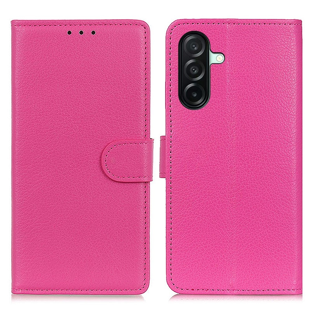 Litchie knížkové pouzdro na Samsung Galaxy A27 - rose
