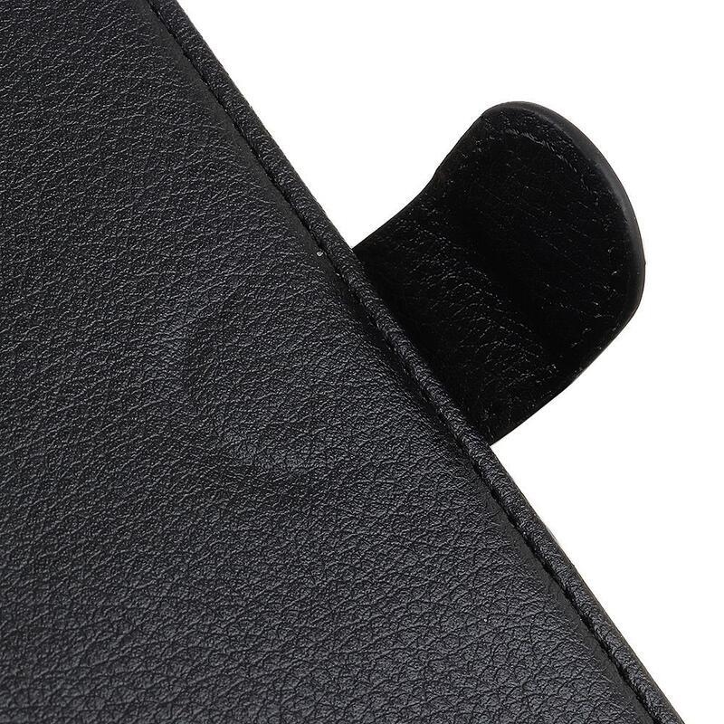 Litchie knížkové pouzdro na Samsung Galaxy Xcover 6 Pro - černé