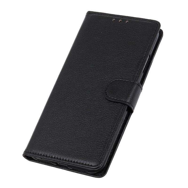 Litchie knížkové pouzdro na Samsung Galaxy Xcover 6 Pro - černé