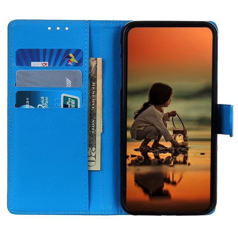 Litchie knížkové pouzdro na Samsung Galaxy Xcover 6 Pro - modré