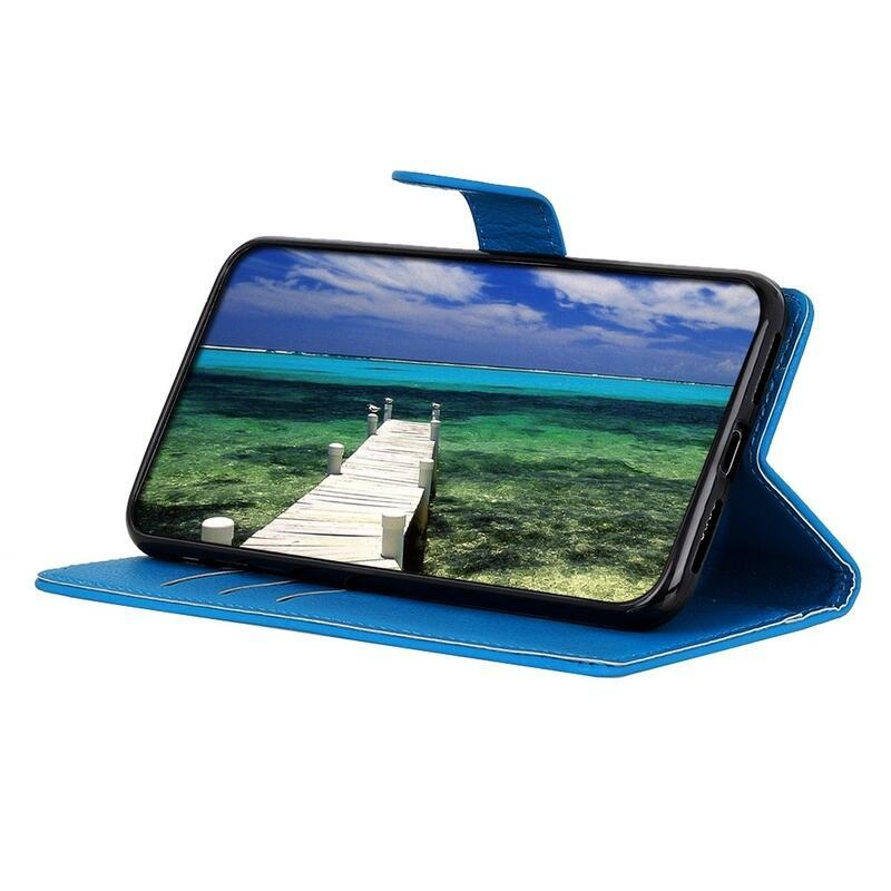 Litchie knížkové pouzdro na Samsung Galaxy Xcover 6 Pro - modré