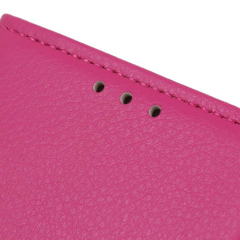 Litchie knížkové pouzdro na Samsung Galaxy Xcover 6 Pro - rose