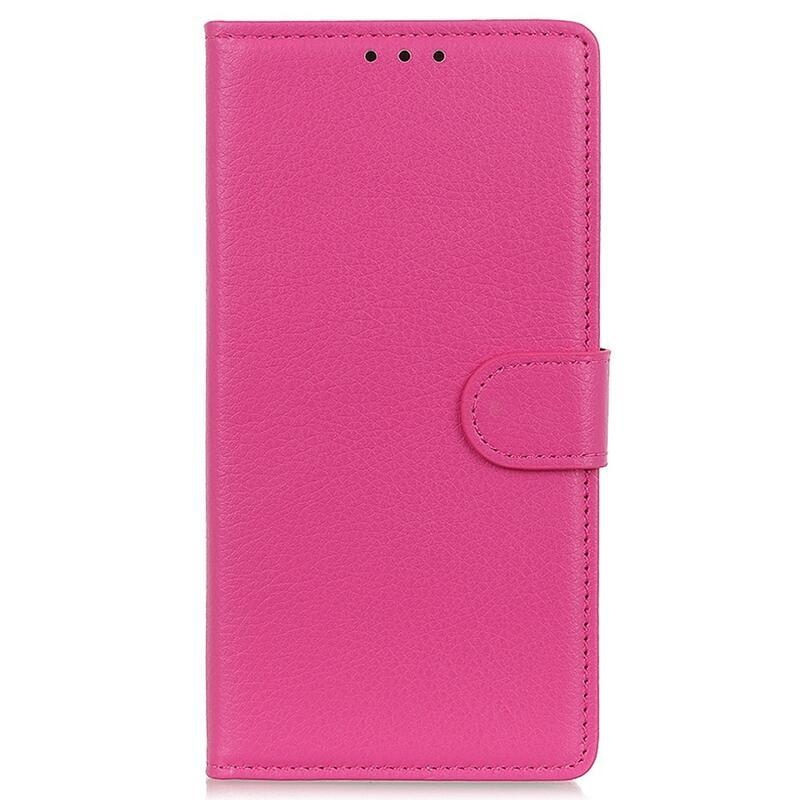 Litchie knížkové pouzdro na Samsung Galaxy Xcover 6 Pro - rose