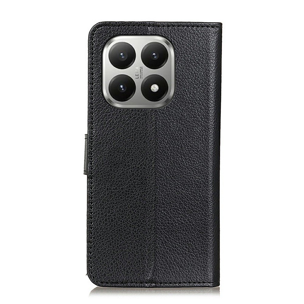 Litchie knížkové pouzdro na Xiaomi 17T Pro - černé