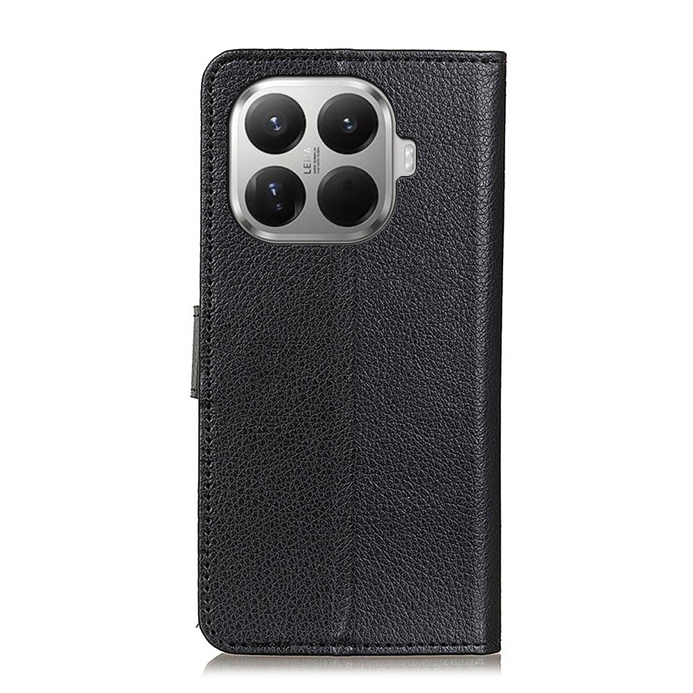 Litchie knížkové pouzdro na Xiaomi 17T Pro - černé