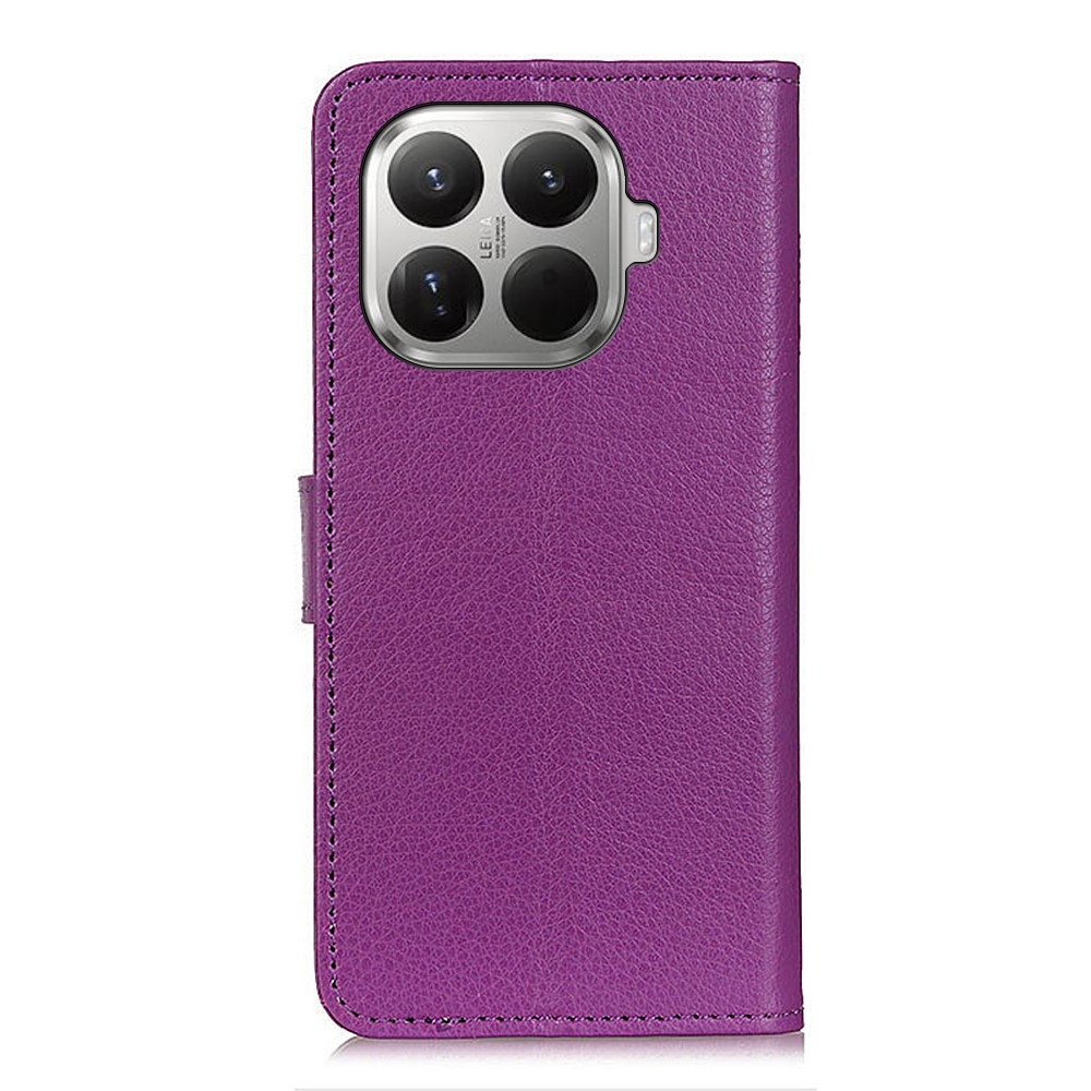Litchie knížkové pouzdro na Xiaomi 17T Pro - fialové