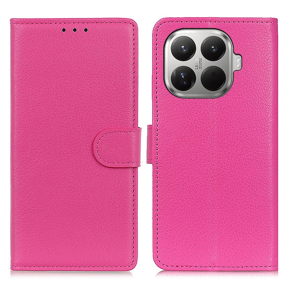 Litchie knížkové pouzdro na Xiaomi 17T Pro - rose