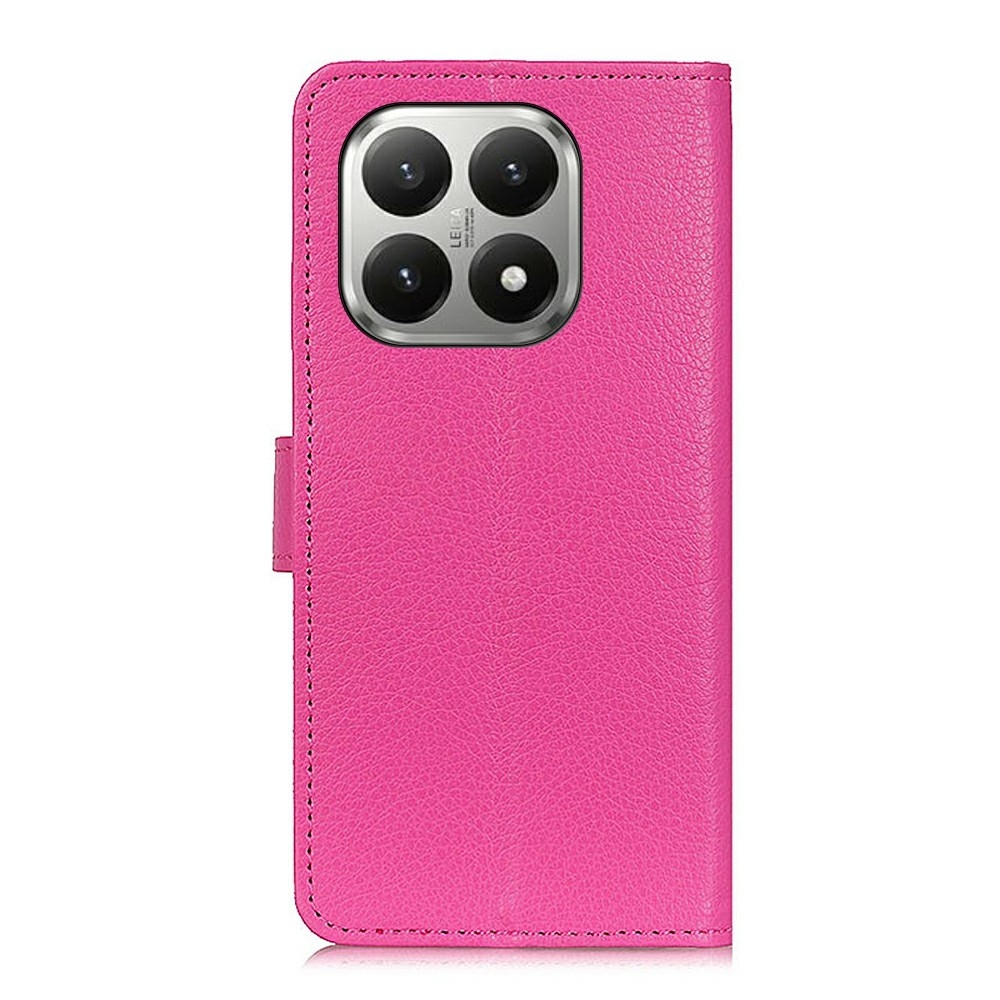 Litchie knížkové pouzdro na Xiaomi 17T Pro - rose