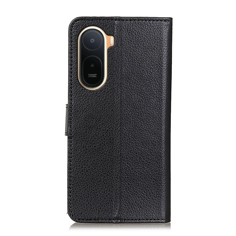 Litchie knížkové pouzdro na Xiaomi Redmi A7 Pro - černé
