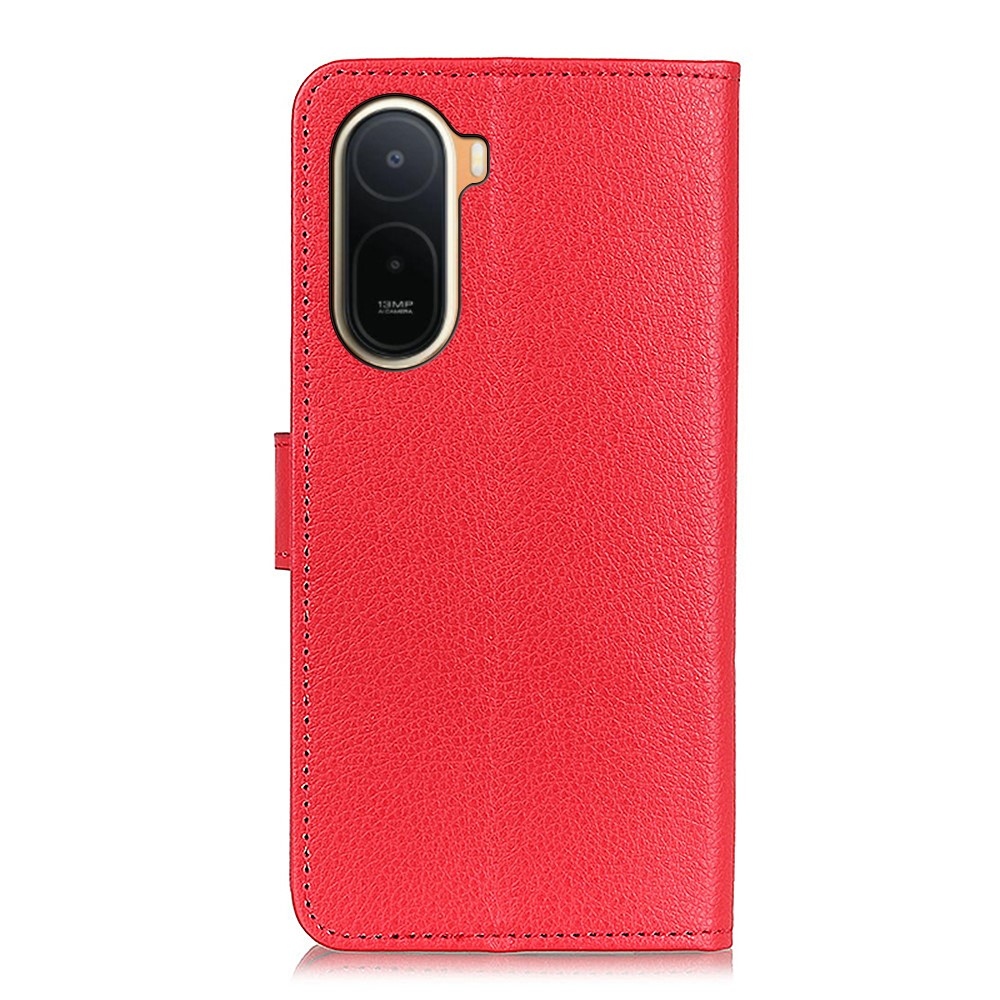 Litchie knížkové pouzdro na Xiaomi Redmi A7 Pro - červené