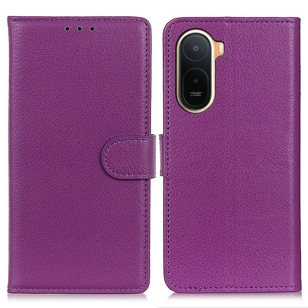 Litchie knížkové pouzdro na Xiaomi Redmi A7 Pro - fialové