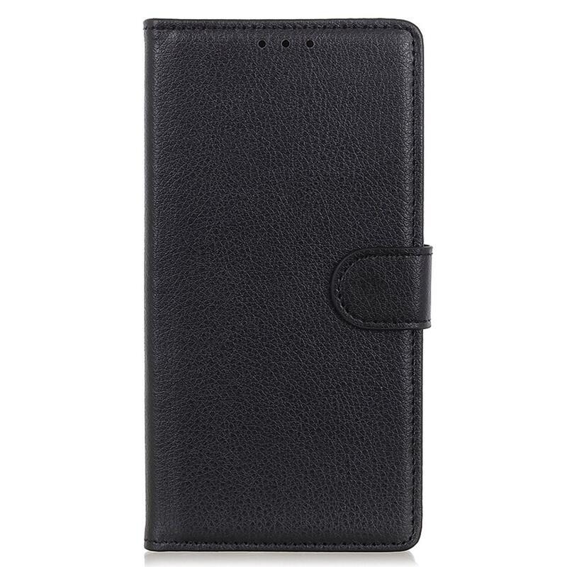 Litchie knížkové pouzdro na Xiaomi Redmi Note 12S - černé