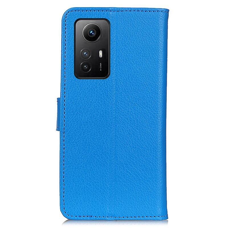 Litchie knížkové pouzdro na Xiaomi Redmi Note 12S - modré
