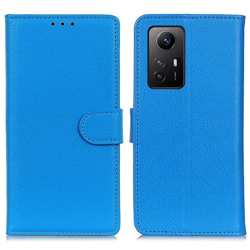 Litchie knížkové pouzdro na Xiaomi Redmi Note 12S - modré