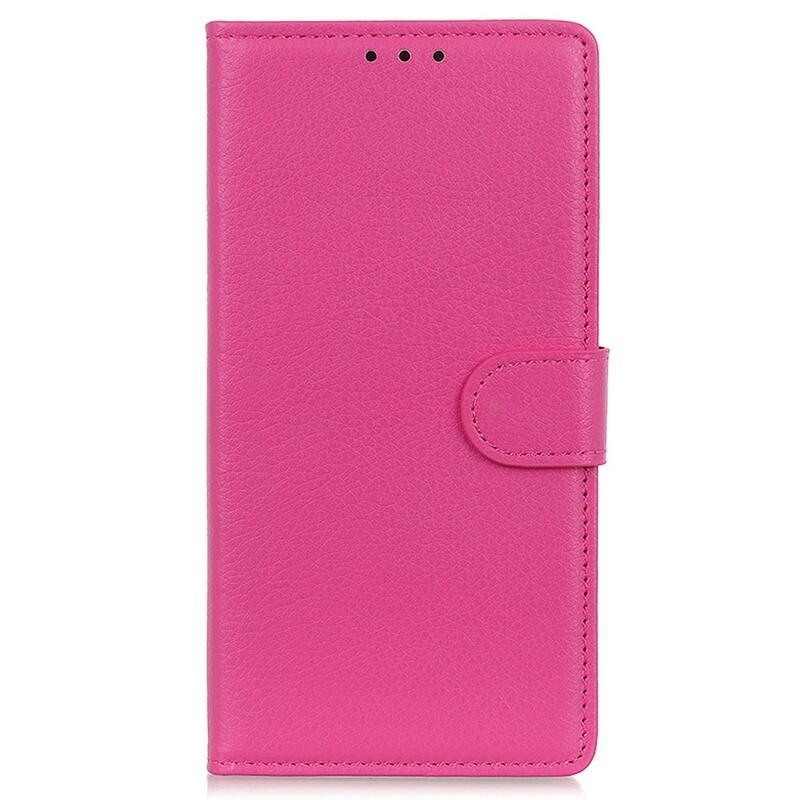 Litchie knížkové pouzdro na Xiaomi Redmi Note 12S - rose