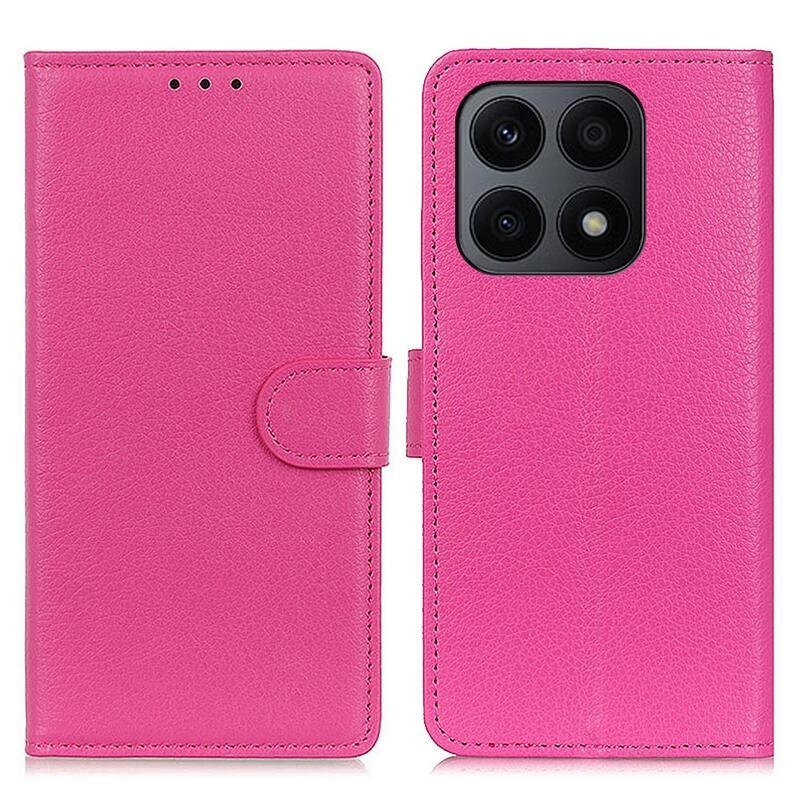 Litchie knížkové pouzdro pro Honor X8a - rose