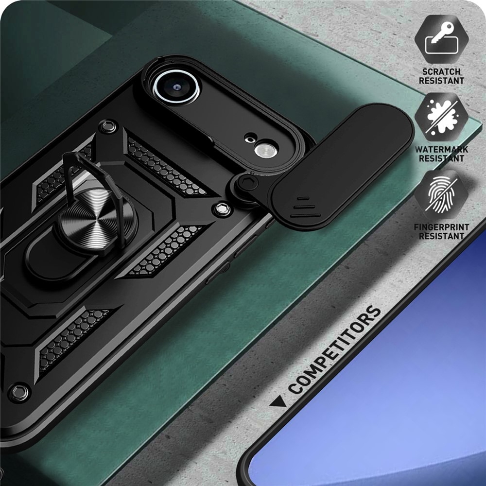 Ring odolný kryt na iPhone 17 Air - černý